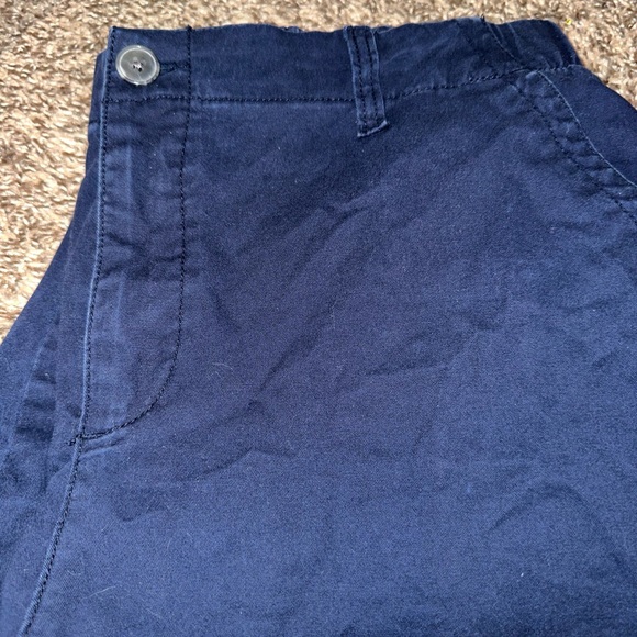 Women Blue Casual Pants - Picture 3 of 3
